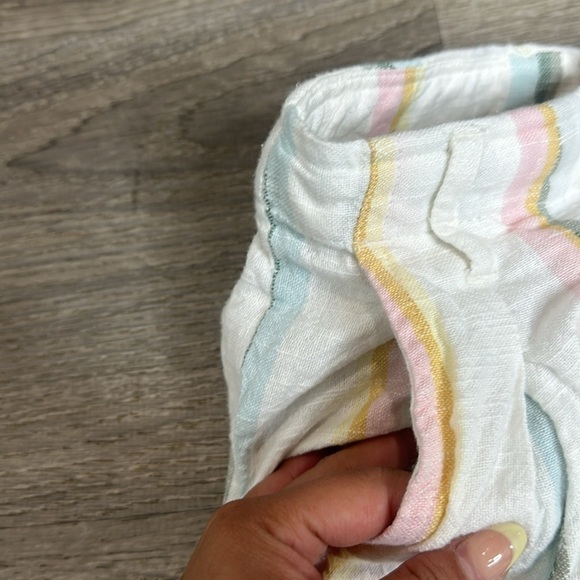 NEW Billabong x The Salty Blonde Multi Striped Tapered Straight Leg Pants Sz 25 - Picture 4 of 12